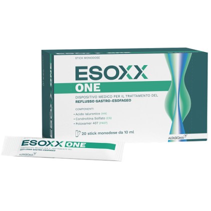ESOXX ONE - Esoxx - 20 bustine stick da 10 ml - Integratore per la protezione e il benessere del tratto gastrointestinale